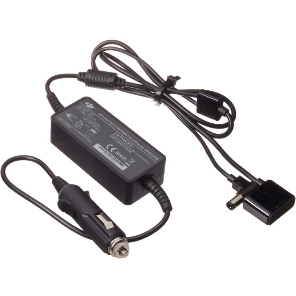 DJI Phantom Car Charger Kit 3 2-Channel Battery Charger 1 Remote Control(3 in 1)